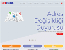 Tablet Screenshot of kesklima.com